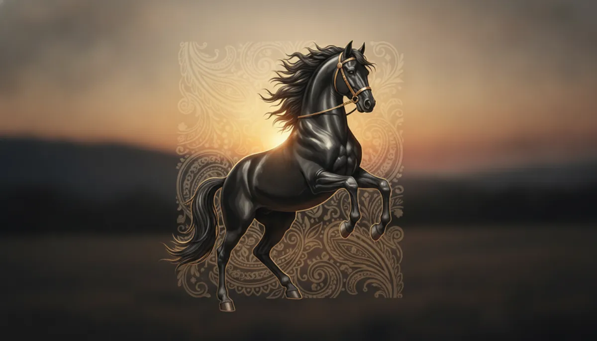 marca con un caballo