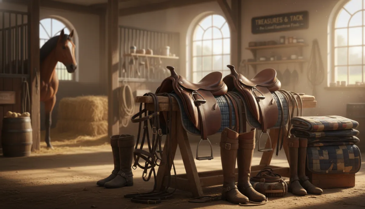matériel d'équitation d'occasion