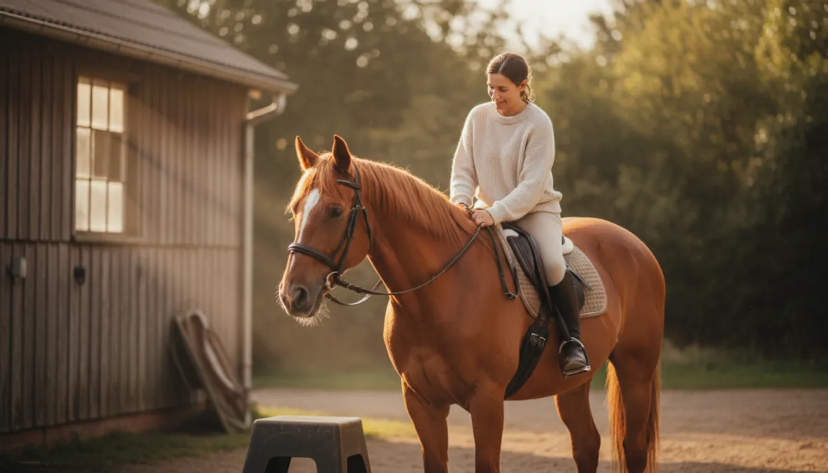 monter un cheval qui a de l'arthrose