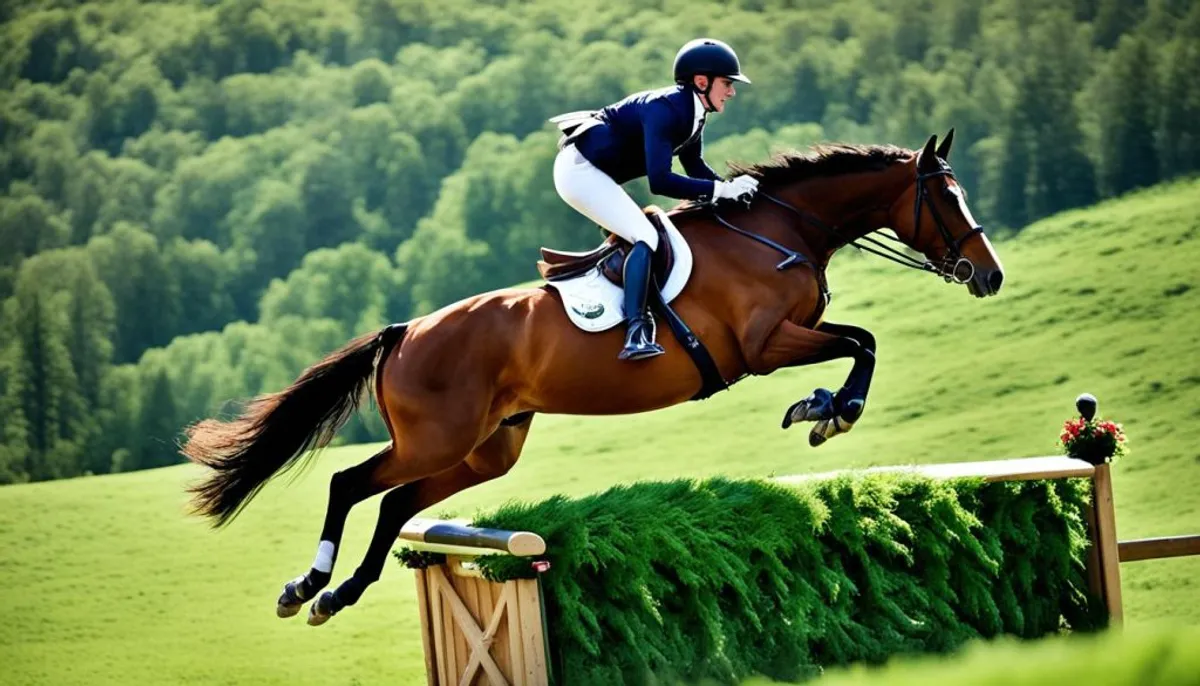 obstacle cross équitation