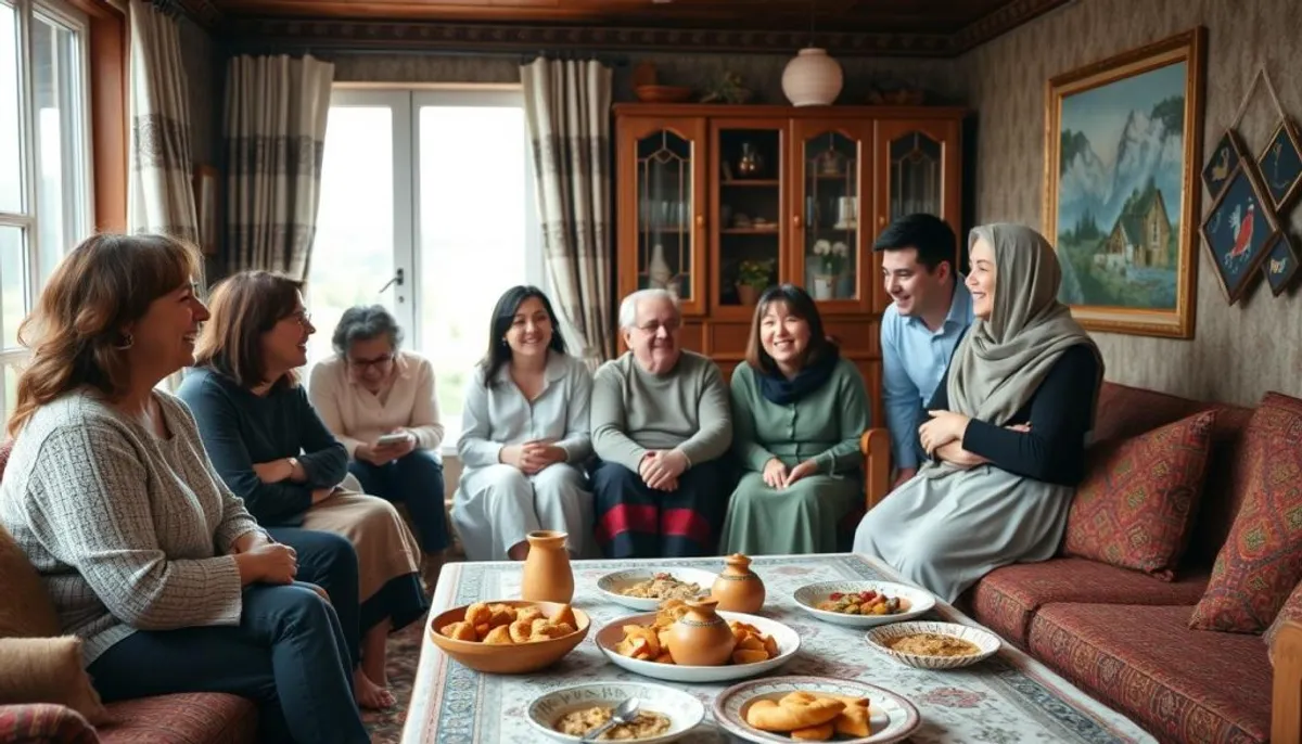 organisation familiale géorgienne