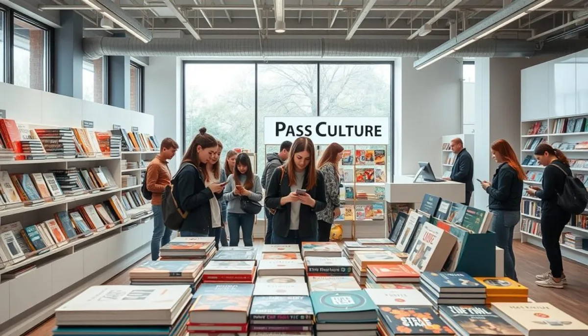 Pass culture pour l'achat de livres