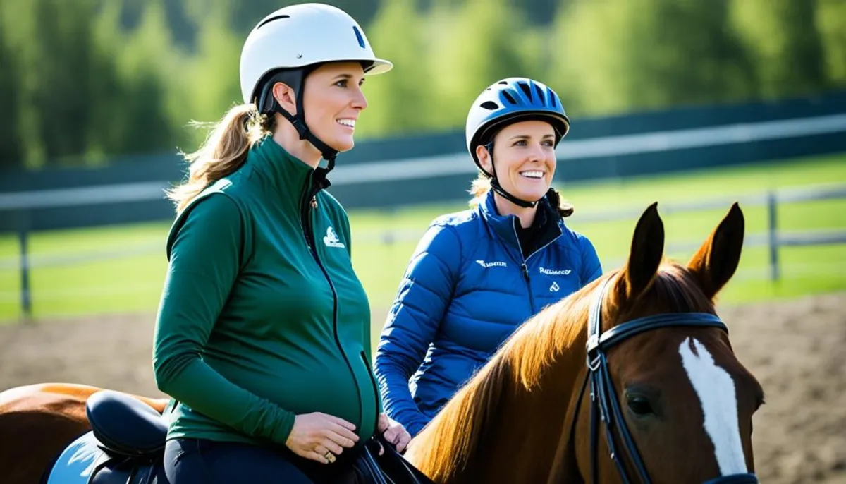 prévention des risques équitation enceinte