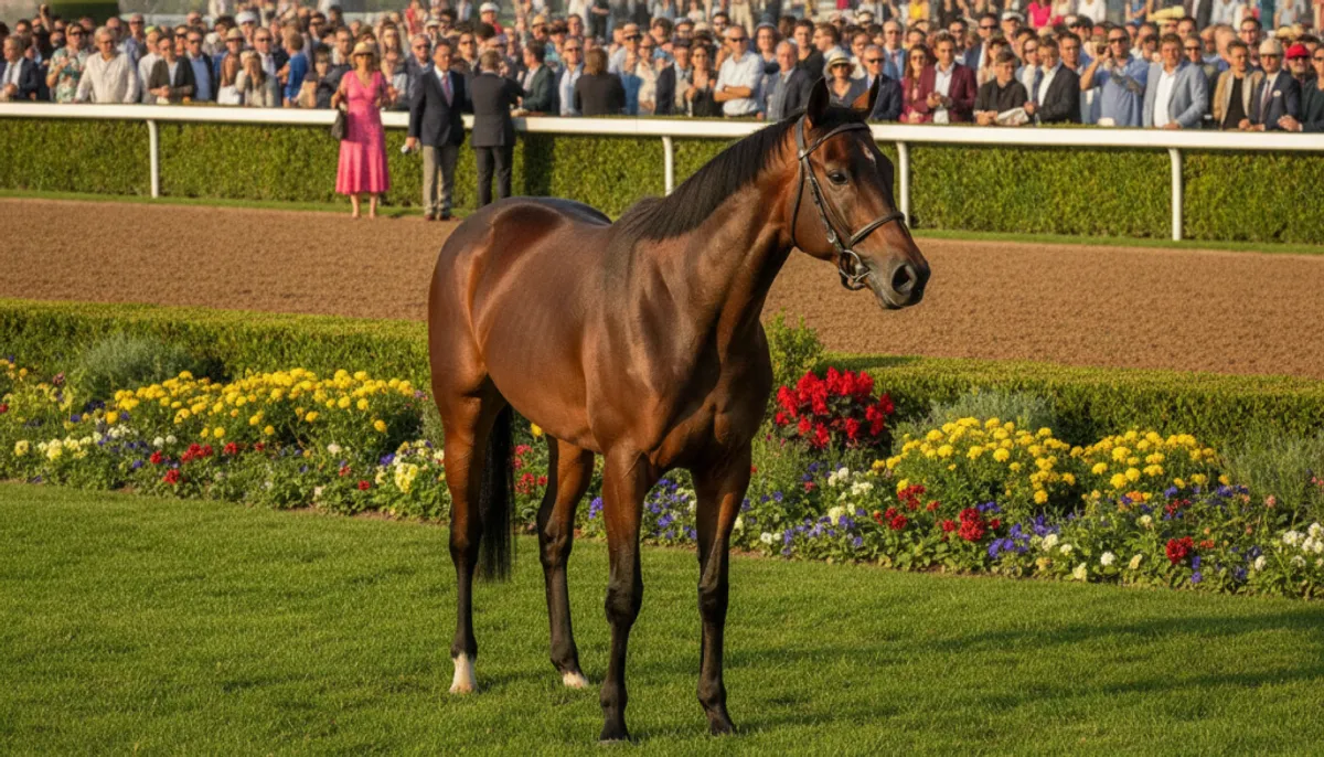 pur-sang Calandagan sacré meilleur cheval de course