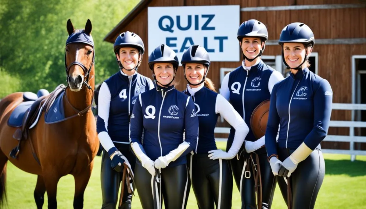 quiz équitation galop 1