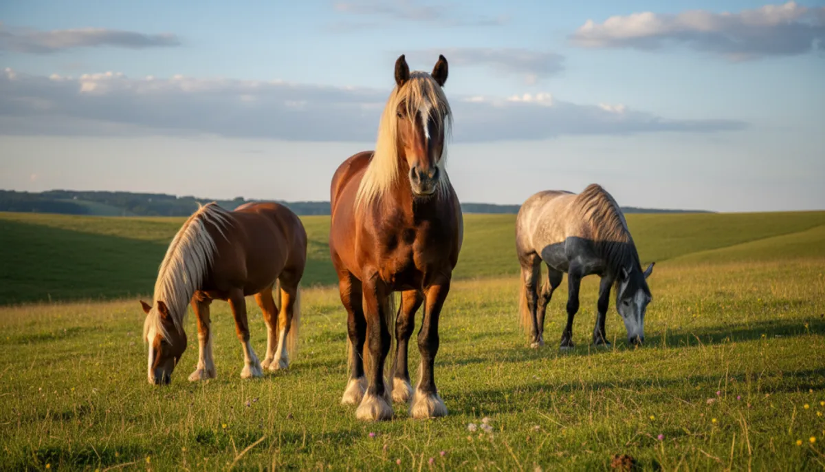 races de chevaux de trait Shire Clydesdale Percheron races de chevaux de trait Shire Clydesdale Percheron