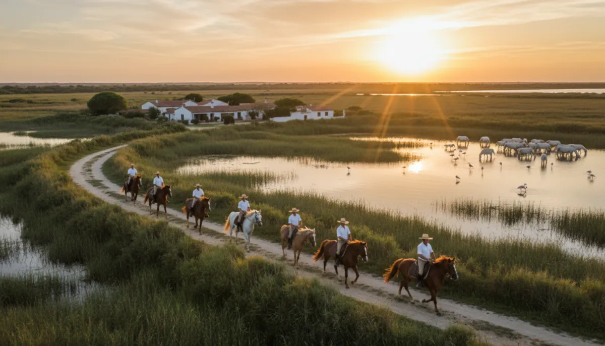 randonnée équestre aux Saintes-Maries-de-la-Mer