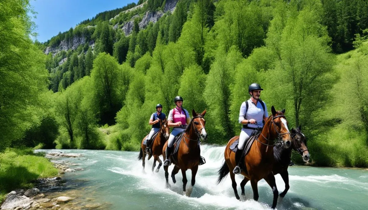 randonnée équestre rhône-alpes