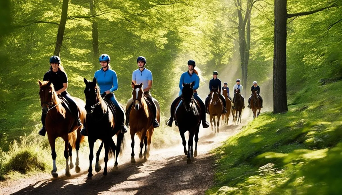 randonnées à cheval