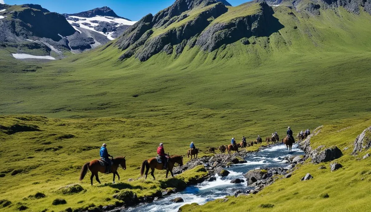 randonnées à cheval kerguelen