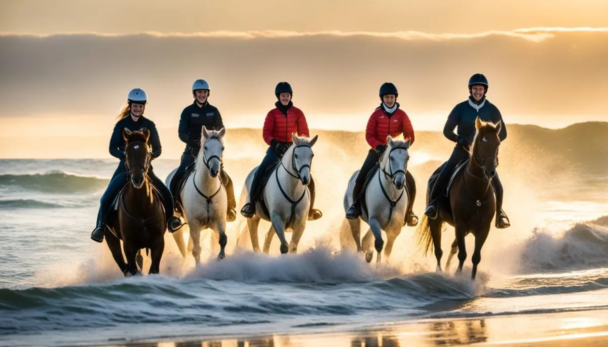 randonnées à cheval Quiberon