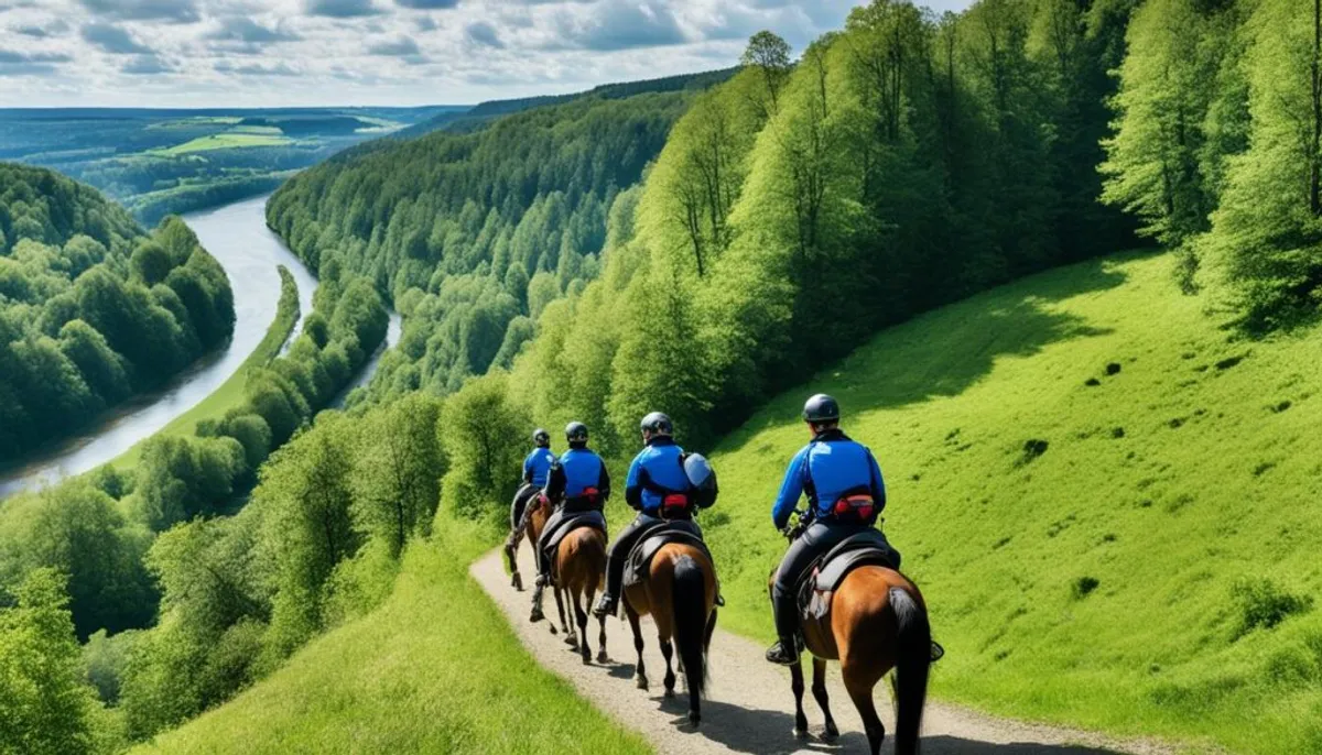 randonnées équestres ardennes