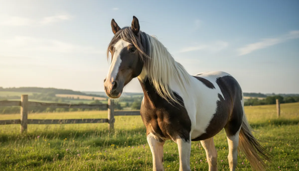 robe tachetée Gypsy Cob robe tachetée Gypsy Cob