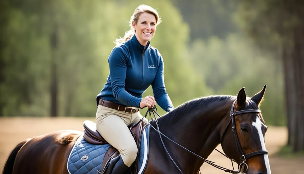 Sally Swift, pionnière équitation centrée