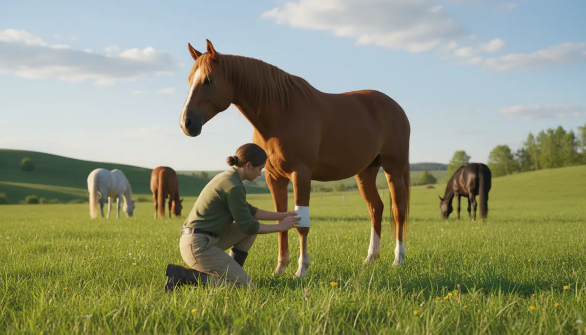 sauver un cheval