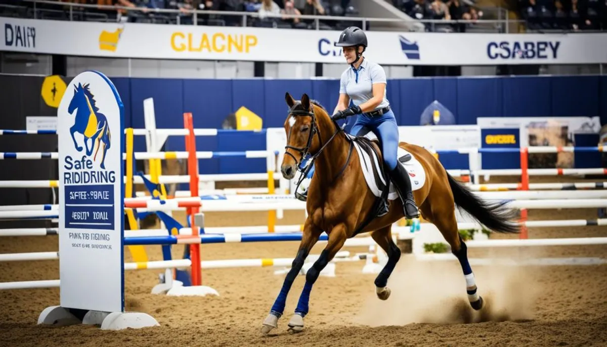 Sécurité équitation débutants