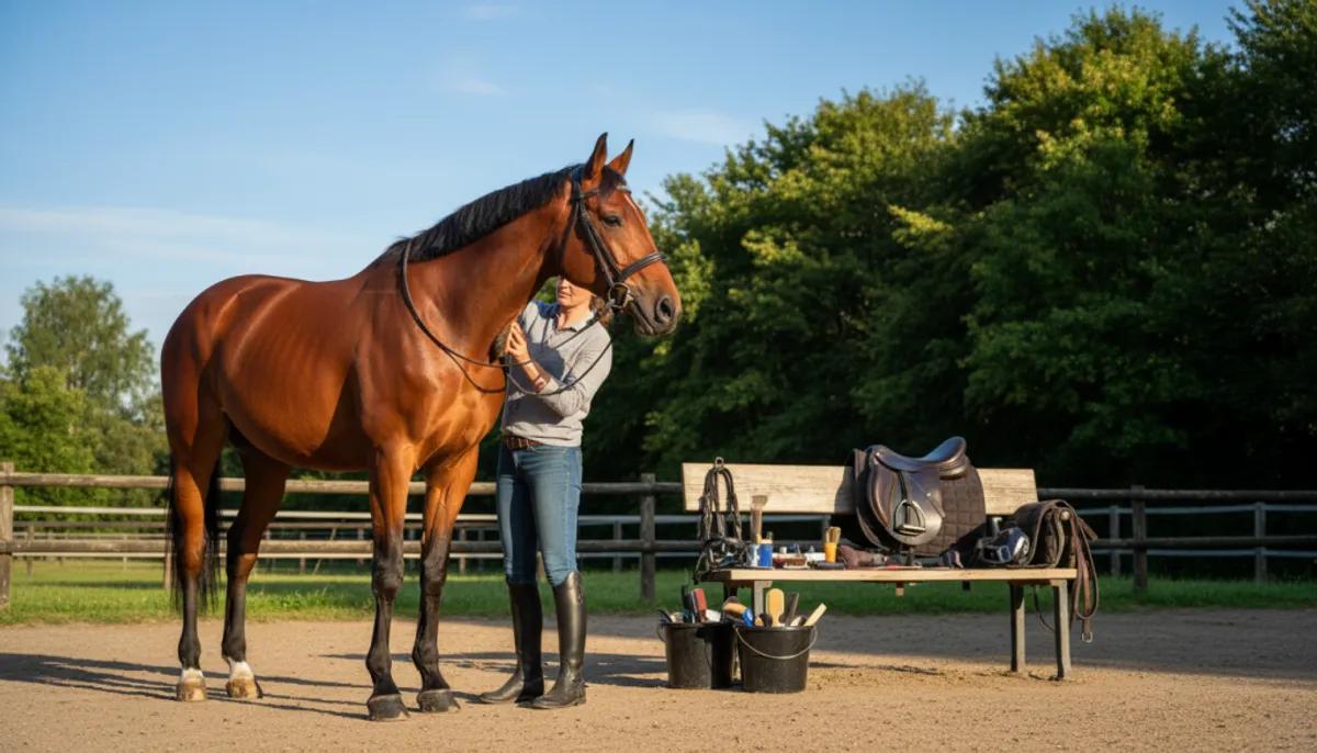 sécurité préparation cheval