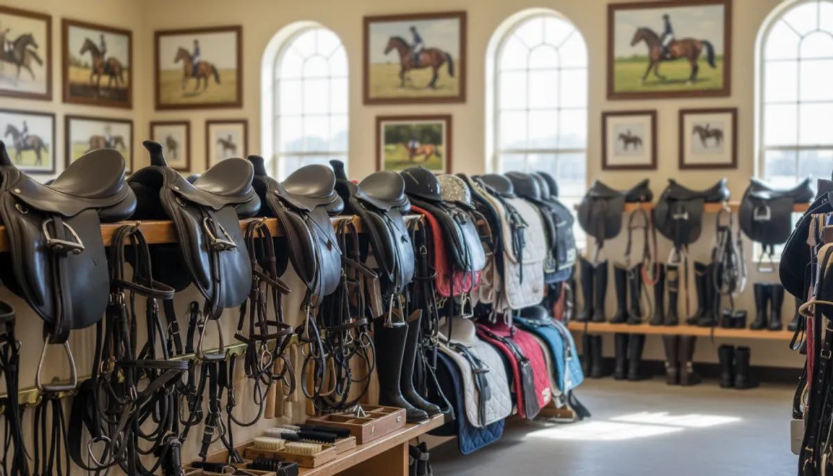 sélection matériel équitation diversifié