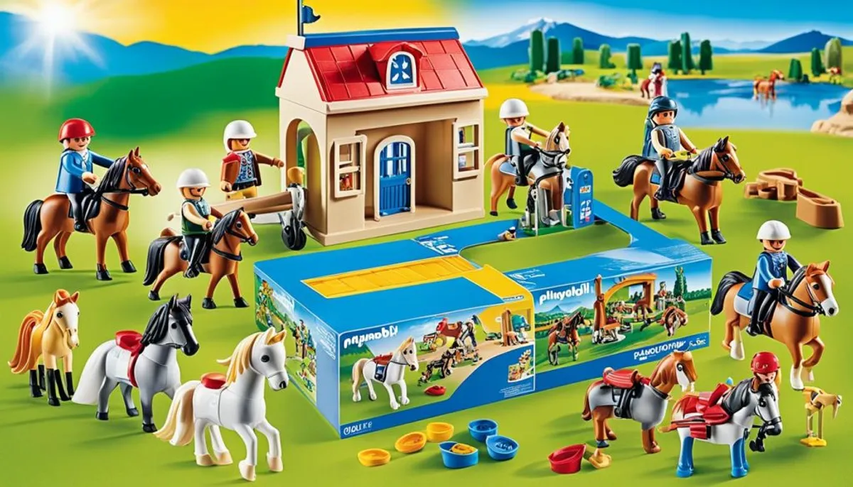 sets playmobil équitation