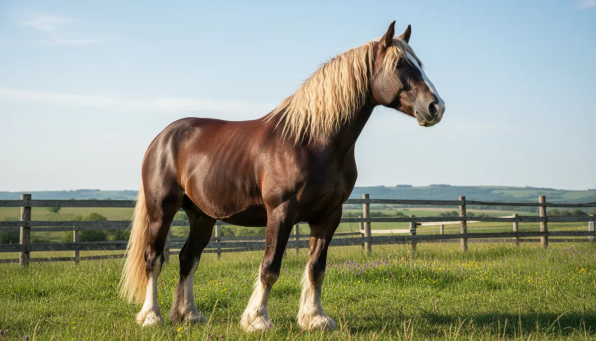 Shire, la plus grande race de cheval au monde Shire, la plus grande race de cheval au monde