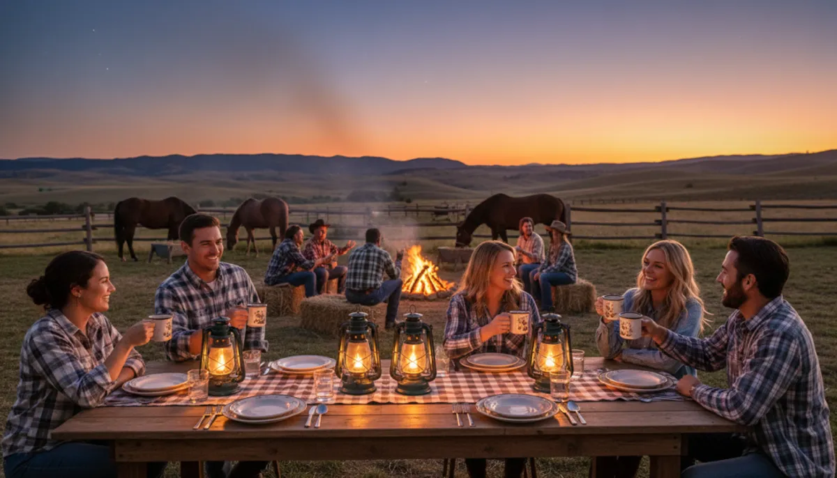 soirée thématique ranch ambiance conviviale