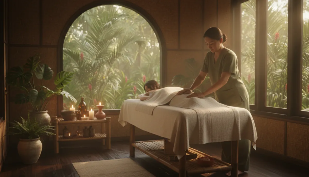 spa massage bien-être Laos