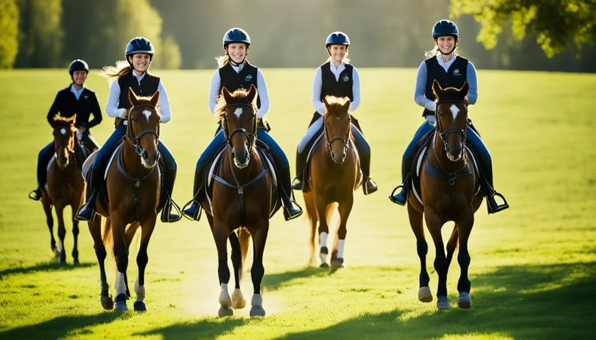 stages d'équitation