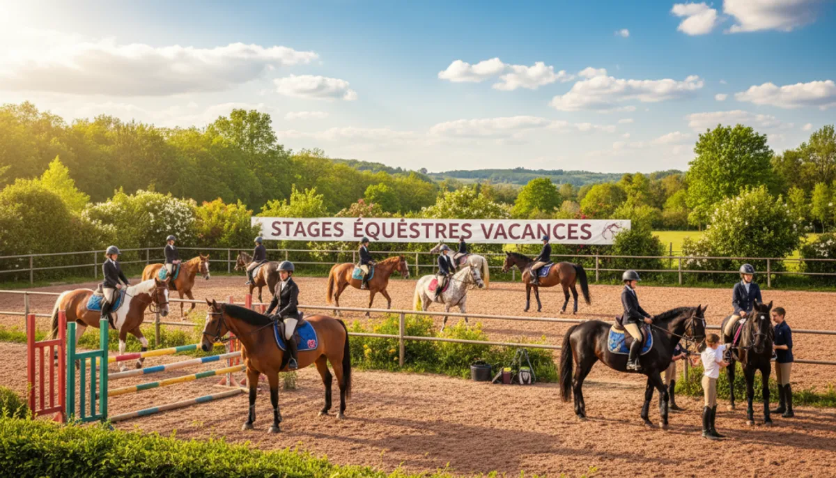stages équestres vacances