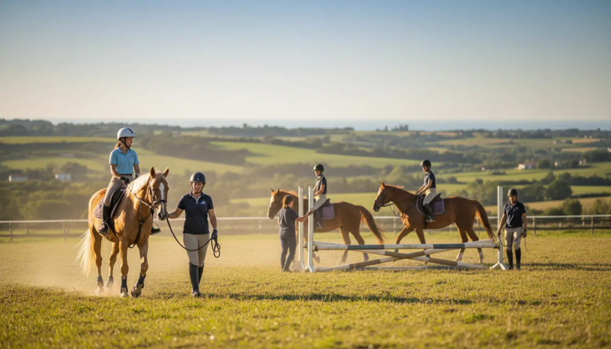 stages équitation tous niveaux