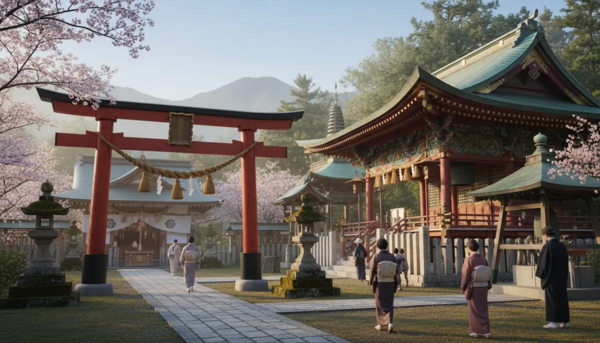 syncrétisme religieux japonais shinto bouddhisme
