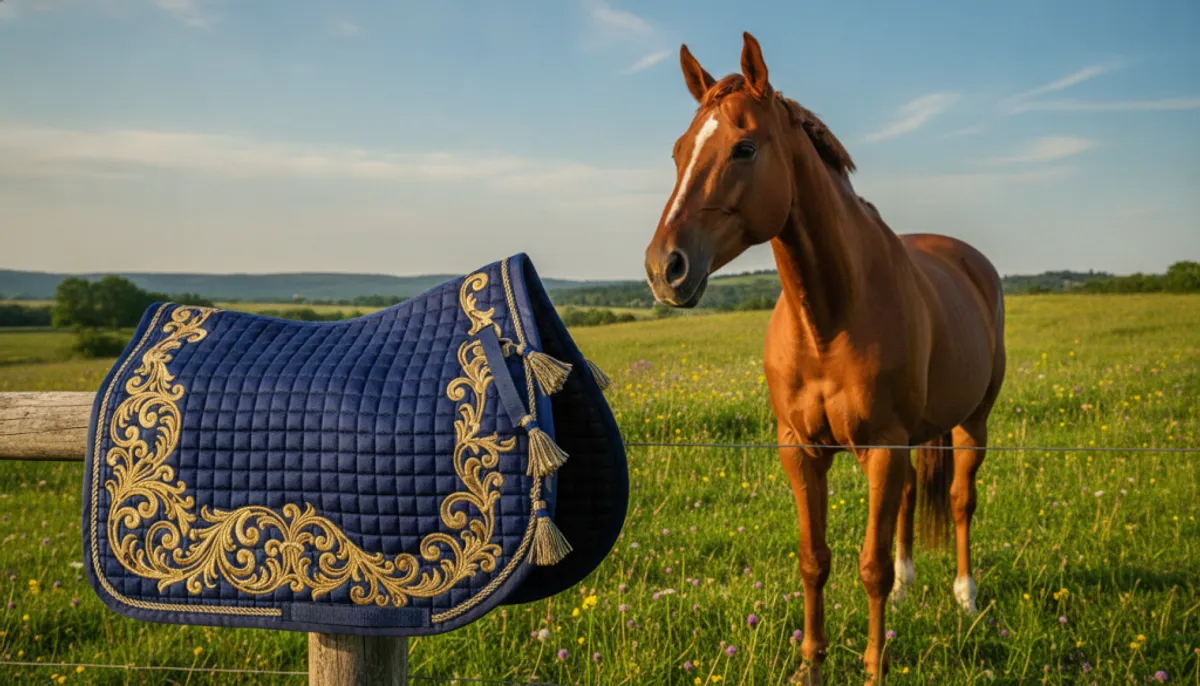 tapis de selle pour cheval