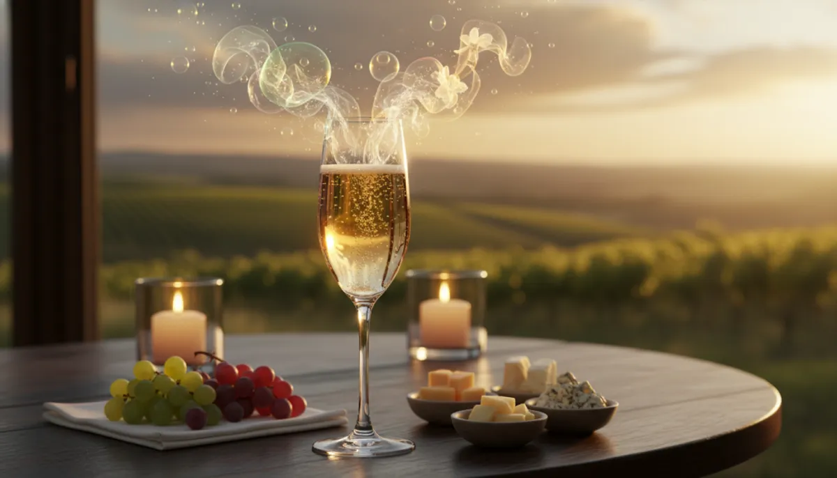 tasting aromas bubbles