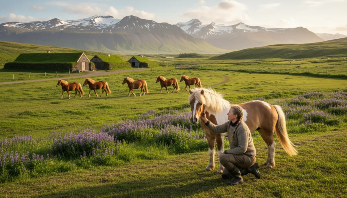 techniques élevage chevaux islandais