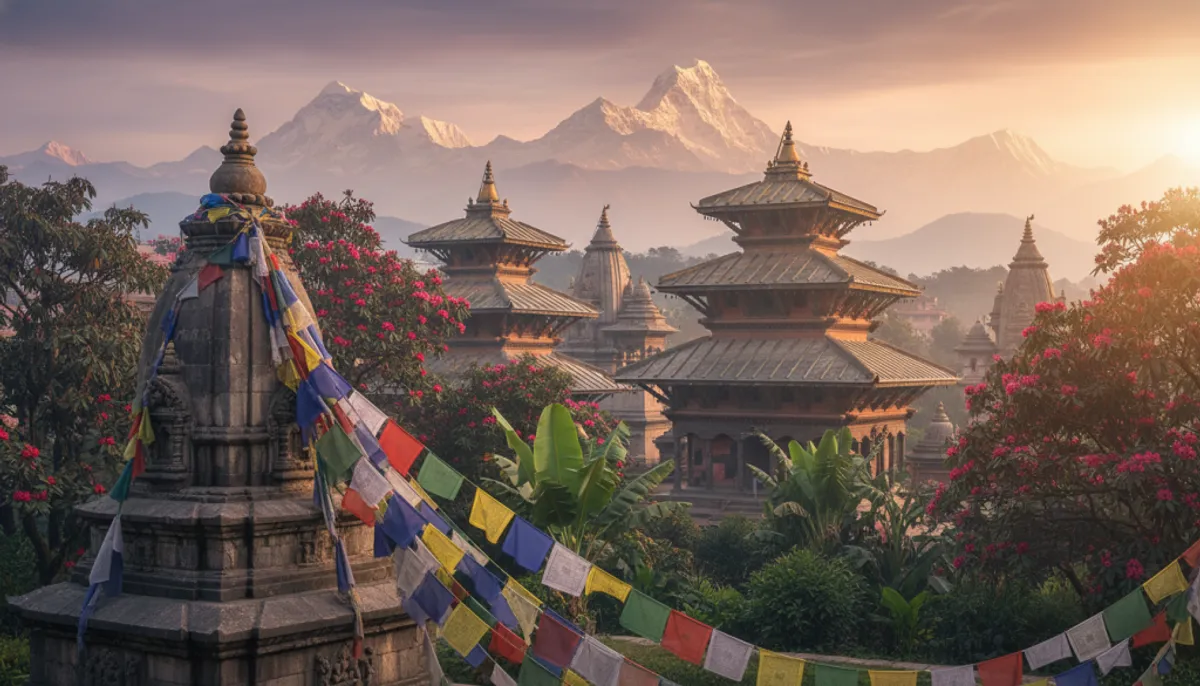 temples et stupas du Népal
