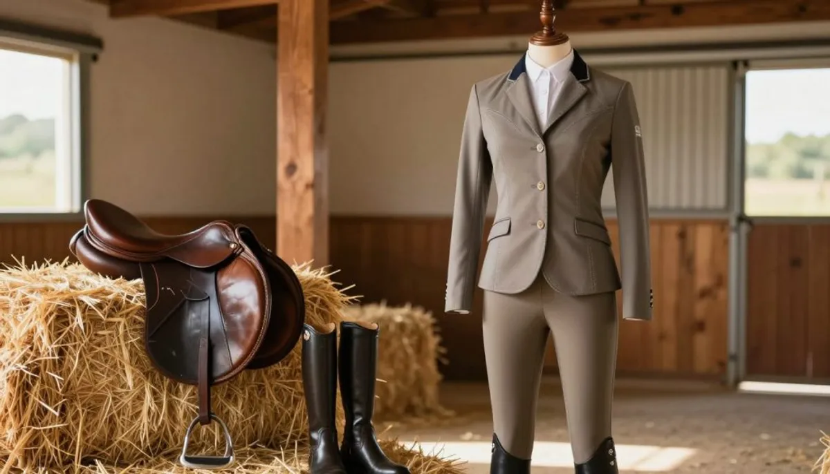 vestimenta equitación