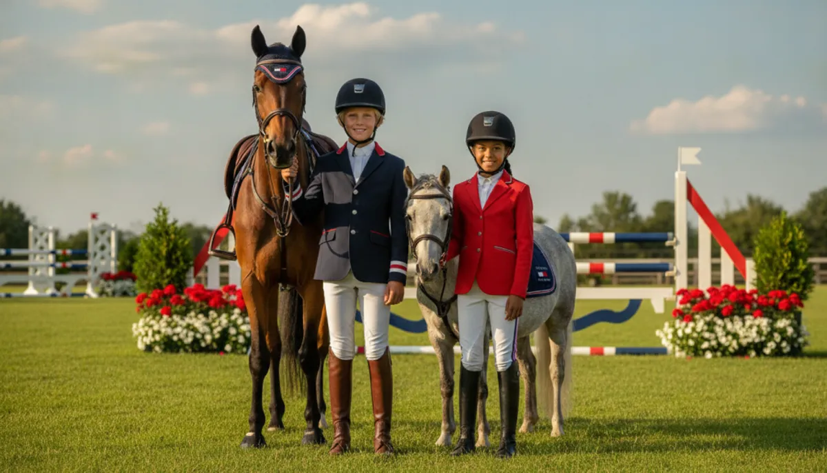 tenues premiers concours jeunes cavaliers