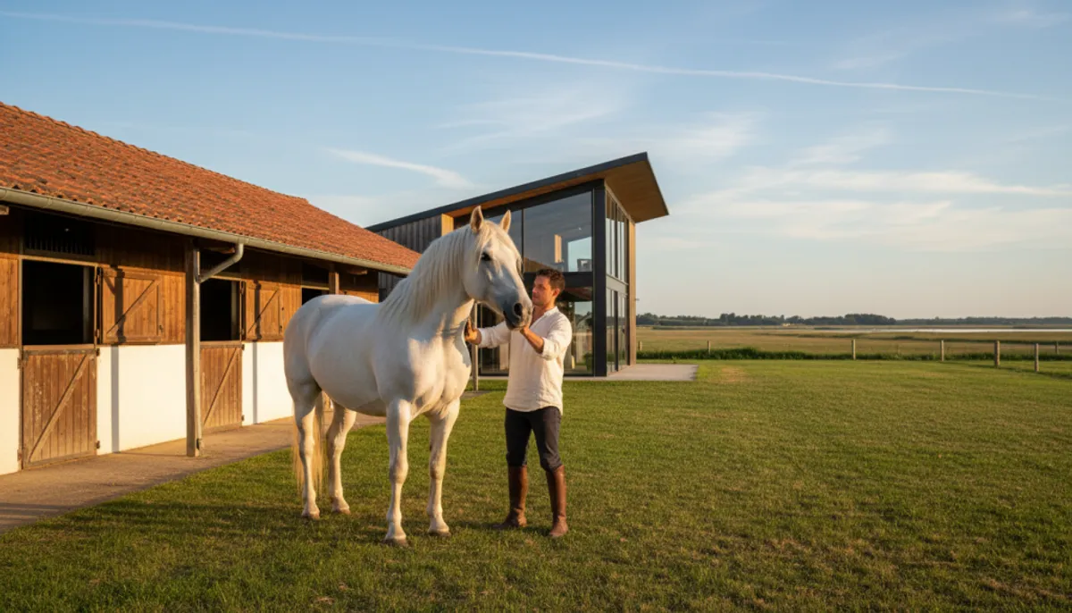 tradition modernité élevage cheval