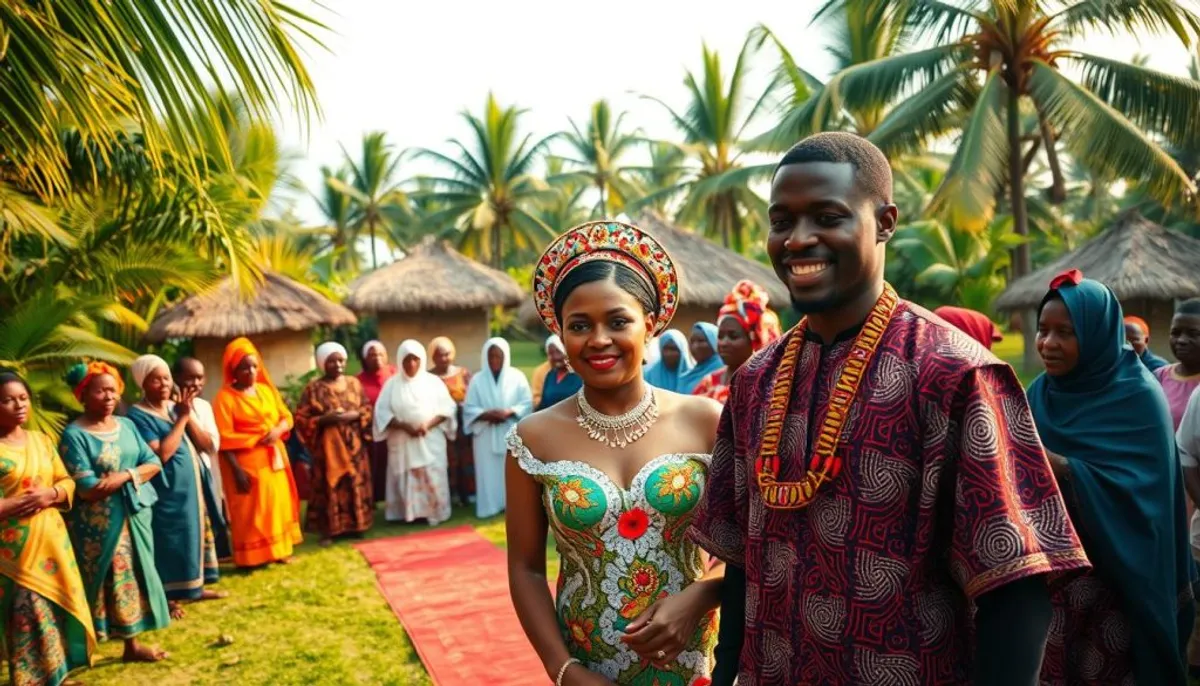 traditions baoulé mariage