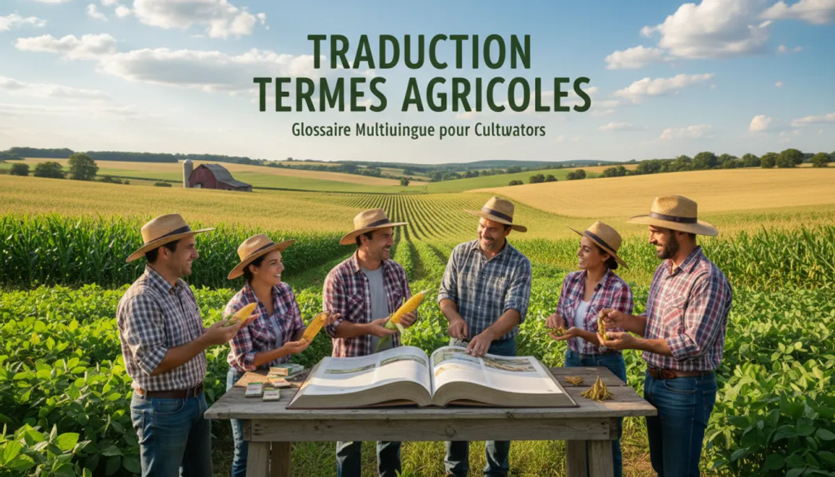 traduction termes agricoles