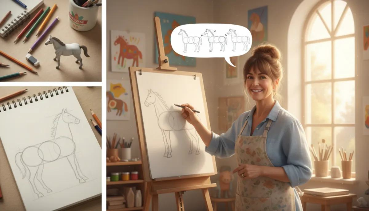 tutorial come disegnare cavallo facilmente tutorial come disegnare cavallo facilmente