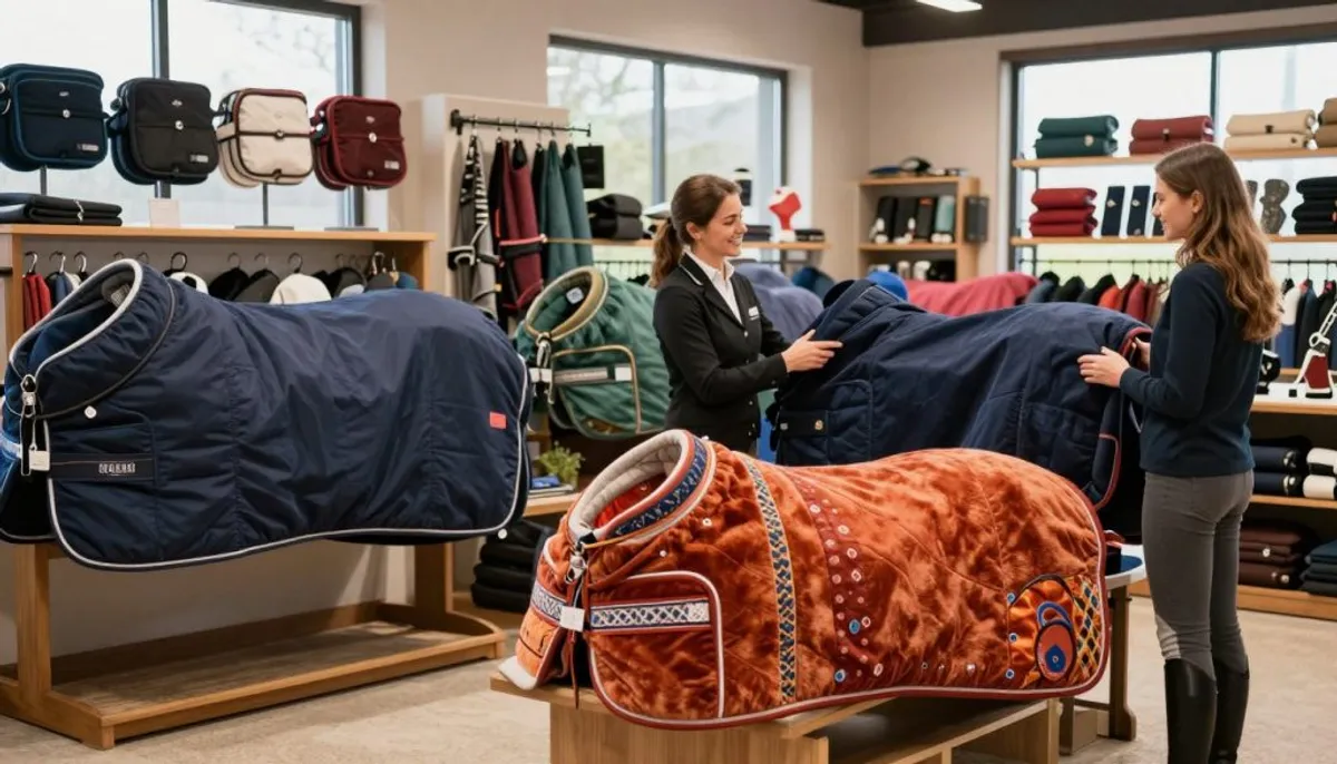 venta alfombra caballo