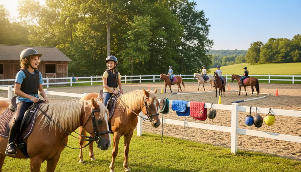 vie en groupe equitation